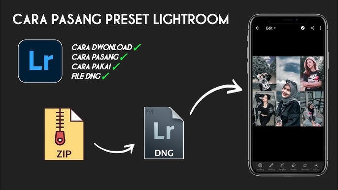 Cara Pakai Preset DNG di HP
