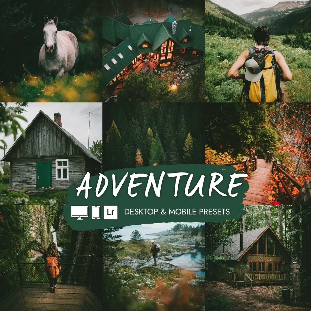 Preset Lightroom Adventure dengan tone outdoor vivid dan cinematic.